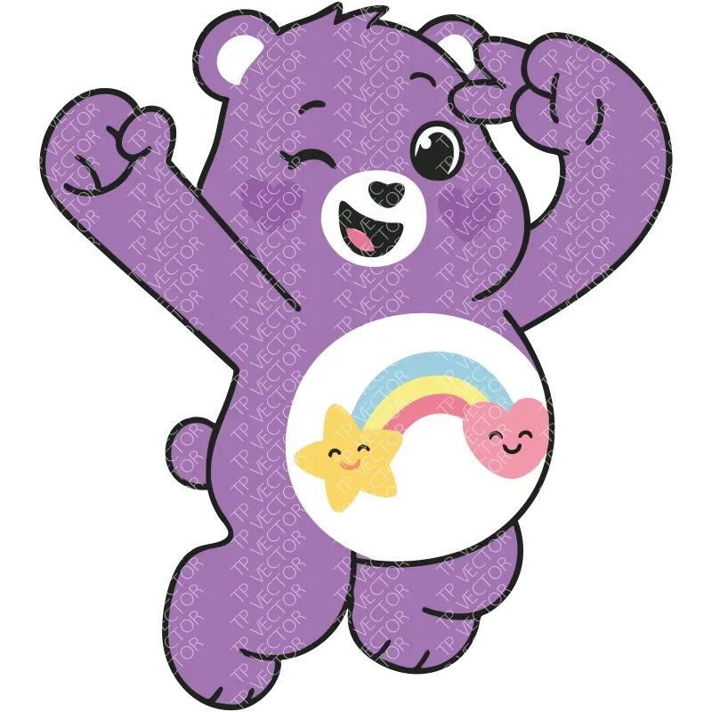 แคร์แบร์ม่วง